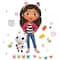 RoomMates Dreamworks Gabby's Dollhouse Character Giant Wall Decal Set